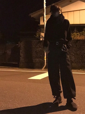 蟲さん（メンズ・171cm）の冬コーディネート