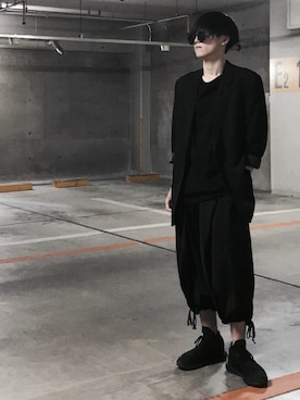 蟲さん（メンズ・172cm）の春コーディネート