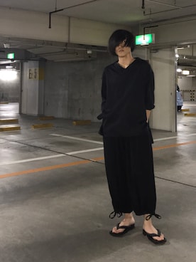 蟲さん（メンズ・172cm）の夏コーディネート