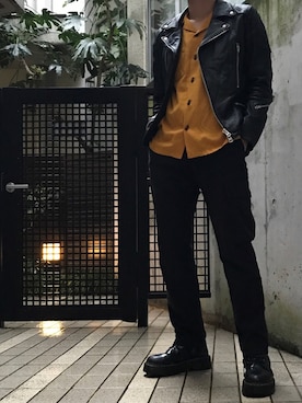蟲さん(メンズ・172cm)の秋コーディネート