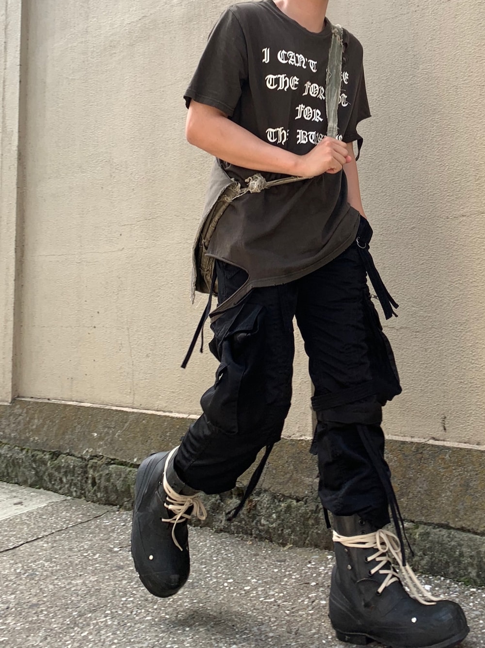 ミッキーブーツ US.ARMY ミッキーマウスブーツ バニーブーツ ブラック