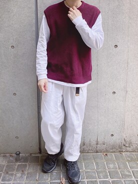 たろ*さん（メンズ・175cm）の春コーディネート