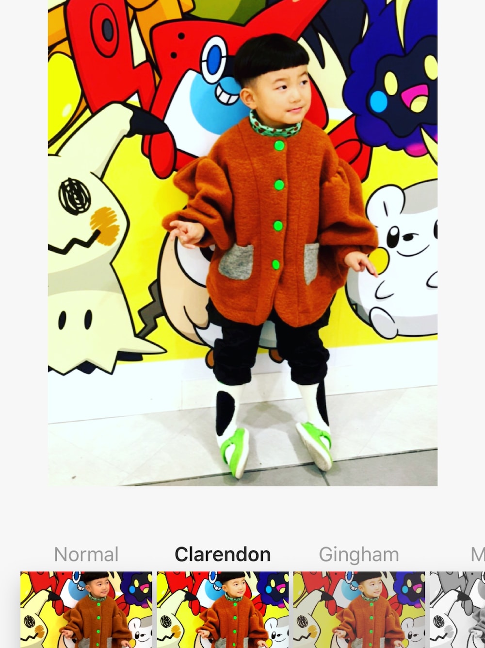 「キッズファッション、おとこのこ、kidsfashion、パッツン前髪、pop男子、カラフル男子、frankygrow、wearhalloween2017」｜「frankygrowのアイテム（ジャケット/アウター、ブラウン系）」を使った、osush!さん（キッズ・110cm）の秋コーディネートの1枚目の写真