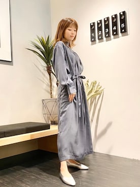 「me（ミイ）のアイテム」を使った、めめさん（レディース・152cm）の冬コーディネート