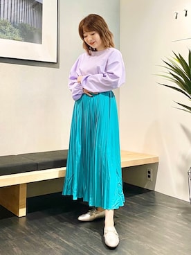 「me（ミイ）のアイテム」を使った、めめさん（レディース・152cm）の冬コーディネート