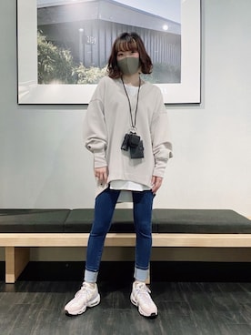 めめさん（レディース・152cm）の春コーディネート