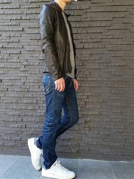 SHOHEIさん（メンズ・170cm）の冬コーディネート