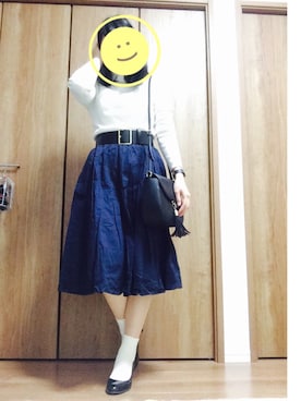 「おやすみコーデ」｜「アイテム（ジャケット/アウター）」を使った、n a t s uさん（レディース・158cm）の春コーディネート