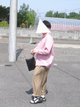 「Teva（テバ）のTeva / プラットフォーム ユニバーサル（サンダル）」を使った、かわじさん（メンズ・162cm）の春コーディネート