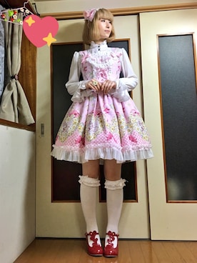 「マーガレット」｜「アイテム（レッグウェア）」を使った、黐さん（レディース・163cm）の春コーディネート