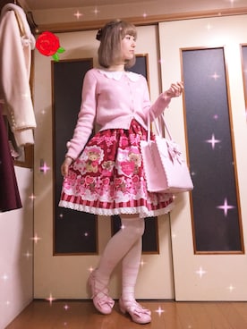 黐さんの（Angelic Pretty | アンジェリックプリティ）を使ったコーディネート