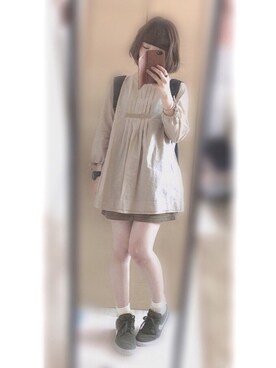 「DC（ディーシー）のアイテム（バッグ）」を使った、愛海さん（レディース・153cm）の夏コーディネート