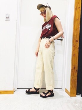 ゆっきーな ʚ♡ɞさん（レディース・155cm）の夏コーディネート