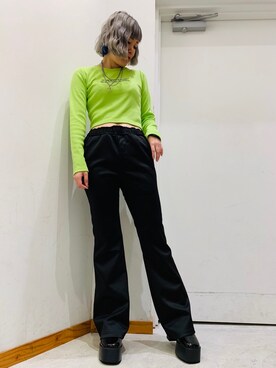 「モードストリート」｜「アイテム（その他シューズ）」を使った、ゆっきーな ʚ♡ɞさん（レディース・155cm）の秋コーディネート