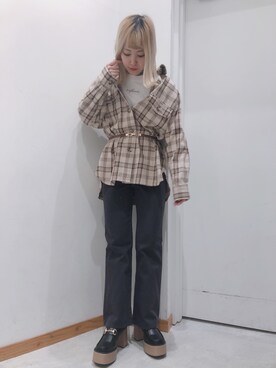 ゆっきーな ʚ♡ɞさん(レディース・155cm)の冬コーディネート