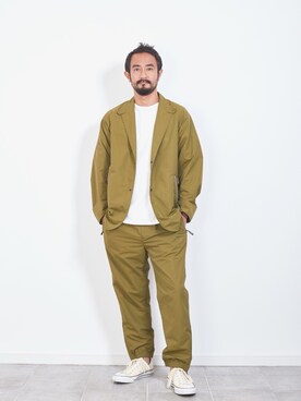 「MAGIC NUMBER（マジック ナンバー）のアイテム（ジャケット/アウター）」を使った、Ryu Nakamuraさん（メンズ・170cm）の春コーディネート