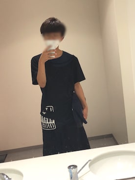 「WEGO（ウィゴー）のアイテム（クラッチバッグ）」を使った、アッシュ猫さん（メンズ・165cm）の春コーディネート