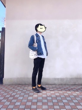 さかもとさん（メンズ・172cm）の春コーディネート