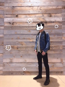 さかもとさん（メンズ・172cm）の春コーディネート