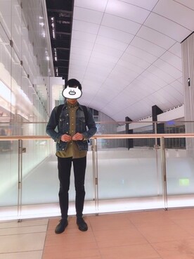 「平成最後のWEARISTAセンバツ」｜「アイテム（デニムジャケット）」を使った、さかもとさん（メンズ・172cm）の春コーディネート