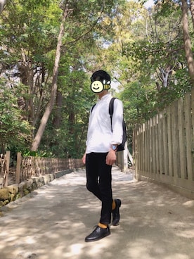 「平成最後のWEARISTAセンバツ」｜「アイテム（その他シューズ）」を使った、さかもとさん（メンズ・172cm）の春コーディネート