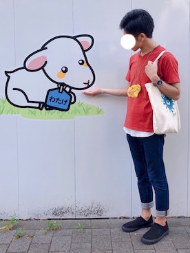 さかもとさん(メンズ・172cm)の夏コーディネート