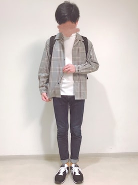 さかもとさん(メンズ・175cm)の春コーディネート