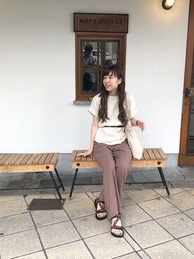 𝚗𝚊𝚝𝚜𝚞𝚖𝚒 さん（レディース・170cm）の夏コーディネート