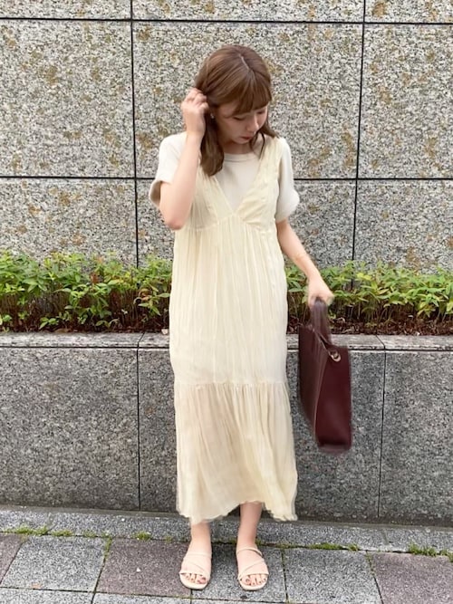 𝚗𝚊𝚝𝚜𝚞𝚖𝚒 Kastaneのワンピースを使ったコーディネート Wear