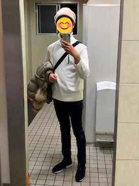 「soe（ソーイ）のアイテム（その他パンツ）」を使った、hocheさん（メンズ・183cm）の冬コーディネート