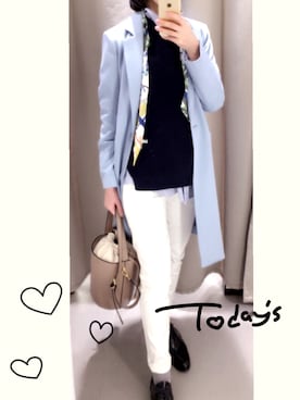 「WAG（ワグ）のアイテム」を使った、はるさん（レディース・159cm）の春コーディネート