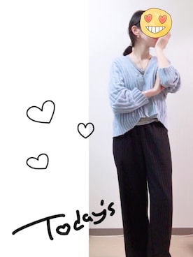 はるさん（レディース・159cm）の冬コーディネート