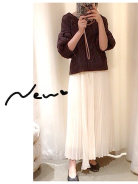 「SALON adam et rope'（サロン アダム エ ロペ）のアイテム（スリッポン）」を使った、はるさん（レディース・159cm）の夏コーディネート
