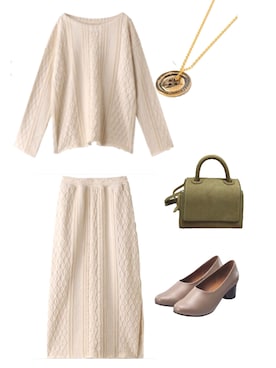 はるさん（レディース・159cm）の秋コーディネート