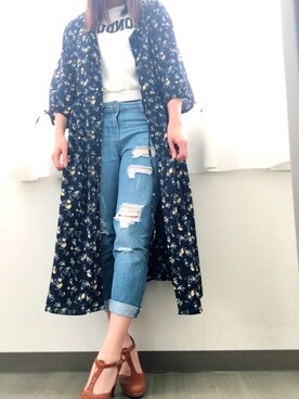 rukaさん（レディース・158cm）の夏コーディネート