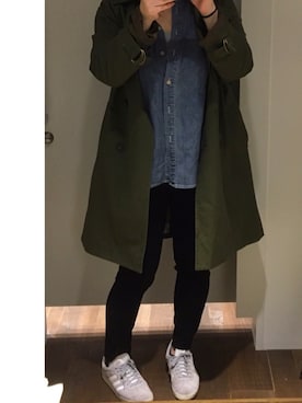 「OZOC（オゾック）のアイテム（タンクトップ）」を使った、®️Ⓜ︎さん（レディース・157cm）の春コーディネート