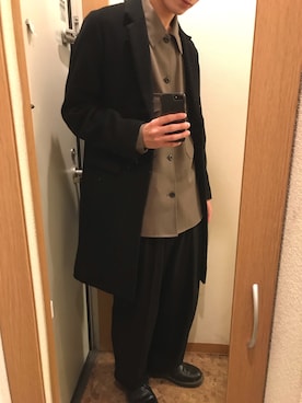 うたくさん(メンズ・178cm)の冬コーディネート