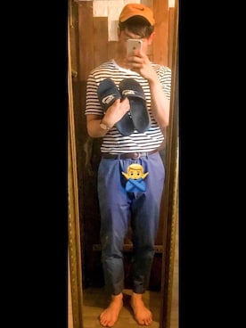 「ダニエルウェリントン」｜「アイテム（帽子）」を使った、yukiさん（メンズ・176cm）の夏コーディネート