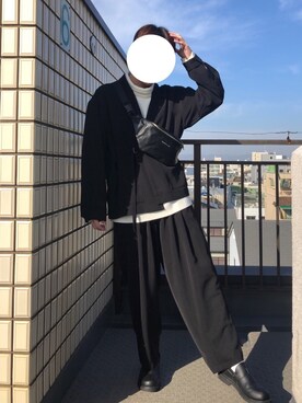 Rさん（メンズ・174cm）の冬コーディネート