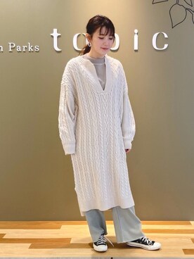 miharu386さん(レディース・160cm)の冬コーディネート