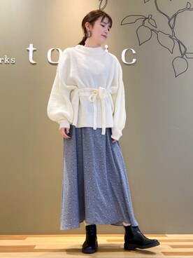 miharu386さん（レディース・160cm）の冬コーディネート