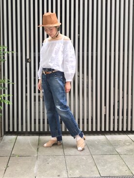 mika tamuraさん(レディース・158cm)の夏コーディネート