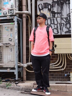 「NUMBERS EDITION(ナンバーズエディション)のアイテム」を使った、==トム==さん(メンズ・174cm)の春コーディネート