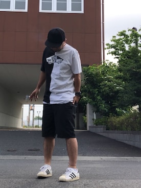 「運動会コーデ」｜「アイテム（腕時計）」を使った、＝＝トム＝＝さん（メンズ・174cm）の春コーディネート