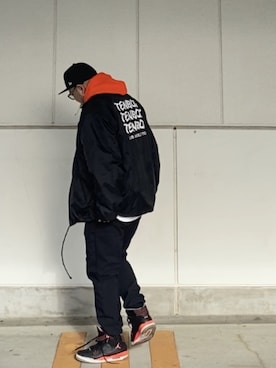 「TENBOX（テンボックス）のアイテム（ジャケット/アウター）」を使った、＝＝トム＝＝さん（メンズ・174cm）の冬コーディネート