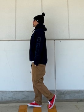 「NUMBERS EDITION(ナンバーズエディション)のアイテム」を使った、==トム==さん(メンズ・174cm)の冬コーディネート