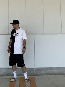 「VANS（バンズ）のアイテム（ソックス/靴下）」を使った、＝＝トム＝＝さん（メンズ・174cm）の春コーディネート