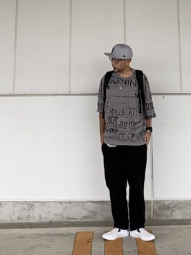 「TENBOX（テンボックス）のアイテム（スニーカー）」を使った、＝＝トム＝＝さん（メンズ・174cm）の夏コーディネート