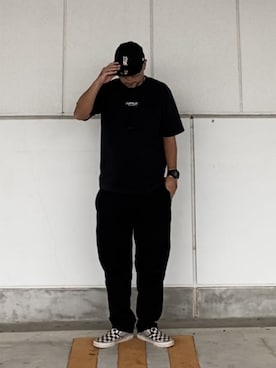 「TENBOX（テンボックス）のアイテム（キャップ）」を使った、＝＝トム＝＝さん（メンズ・174cm）の秋コーディネート