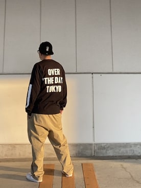 「TENBOX（テンボックス）のアイテム（キャップ）」を使った、＝＝トム＝＝さん（メンズ・174cm）の春コーディネート